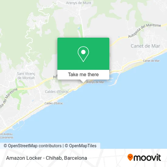 Amazon Locker - Chihab map