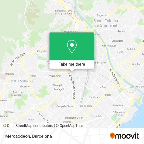 Mercaodeon map
