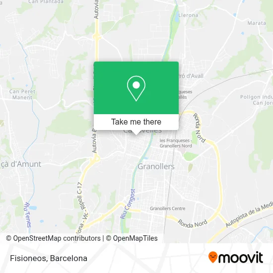 Fisioneos map