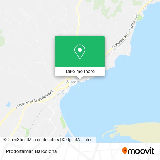 Prodeltamar map
