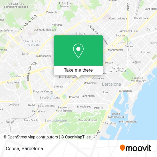Cepsa map