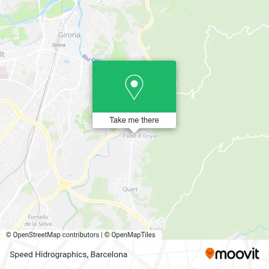 Speed Hidrographics map