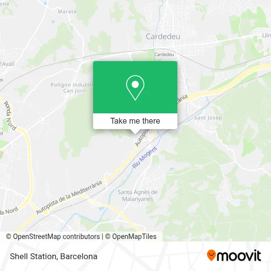 Station Shell map
