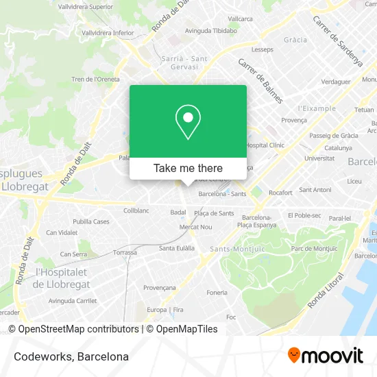Codeworks map