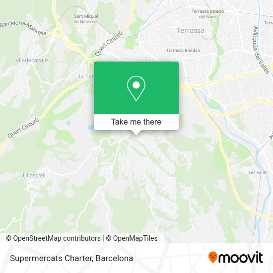 Supermercats Charter map