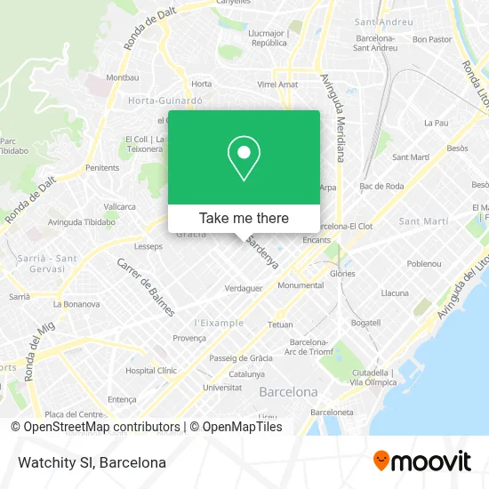 Watchity Sl map