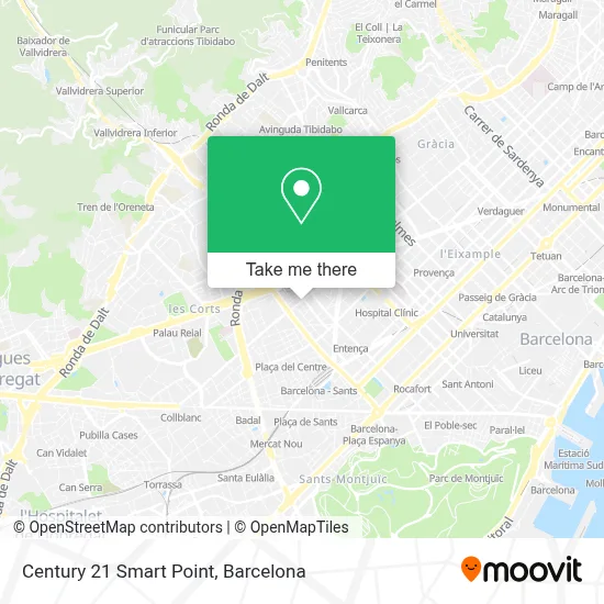 Century 21 Smart Point map