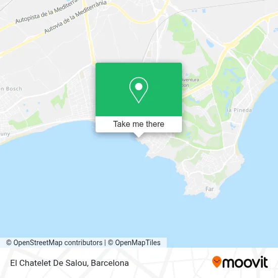 El Chatelet De Salou map