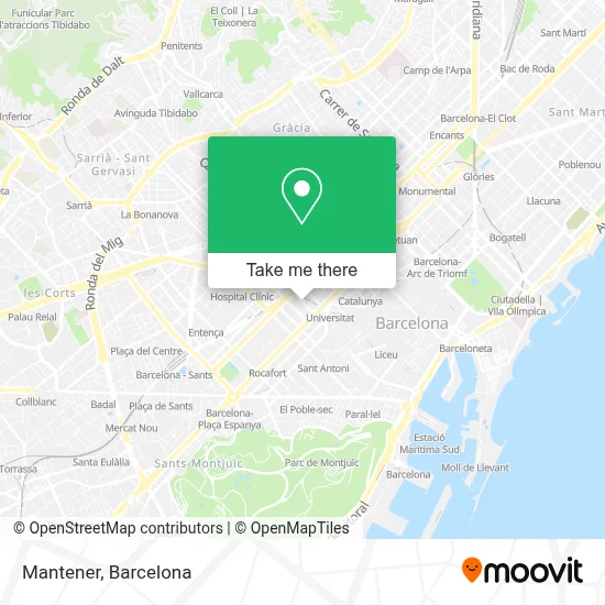 Mantener map