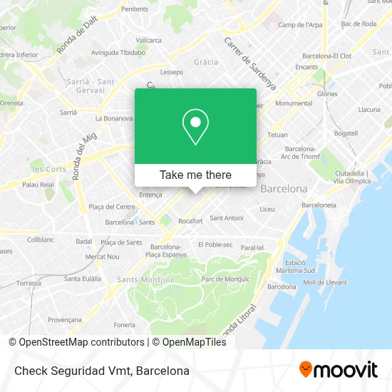 Check Seguridad Vmt map