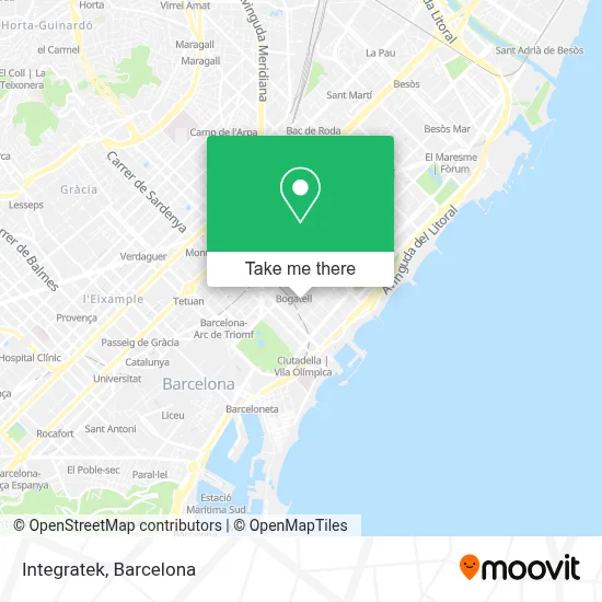 Integratek map