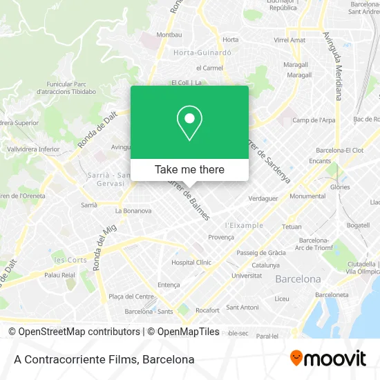A Contracorriente Films map