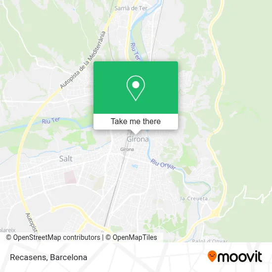 Recasens map