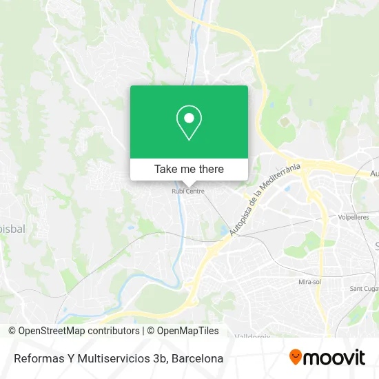 Reformas Y Multiservicios 3b map