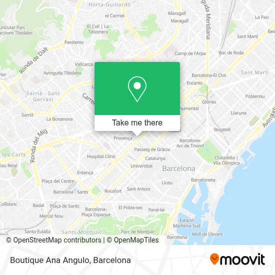 Boutique Ana Angulo map