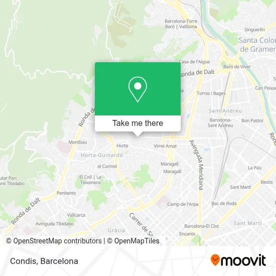 Condis map