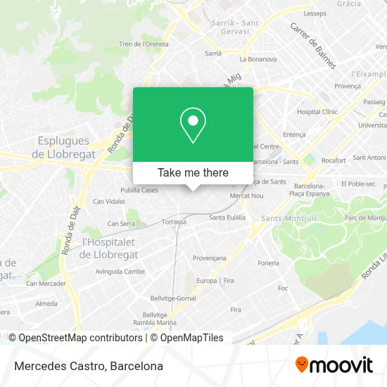Mercedes Castro map