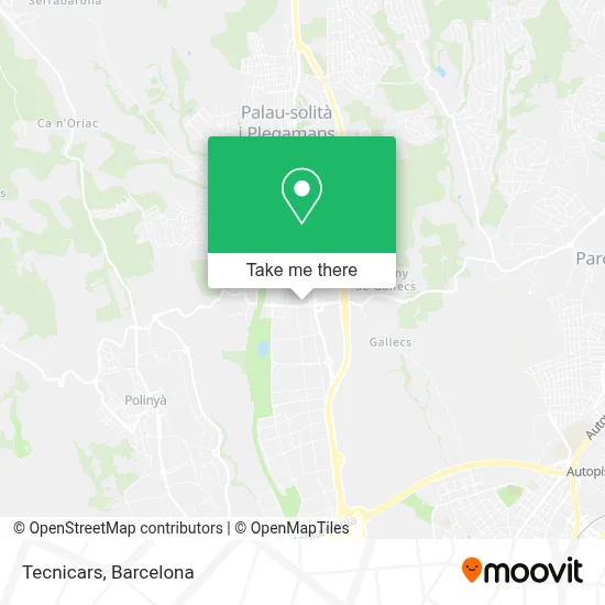 Tecnicars map