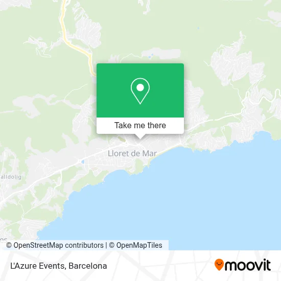 L'Azure Events map