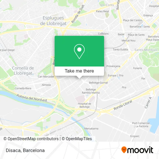 Disaca map