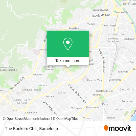 The Bunkers Chill map
