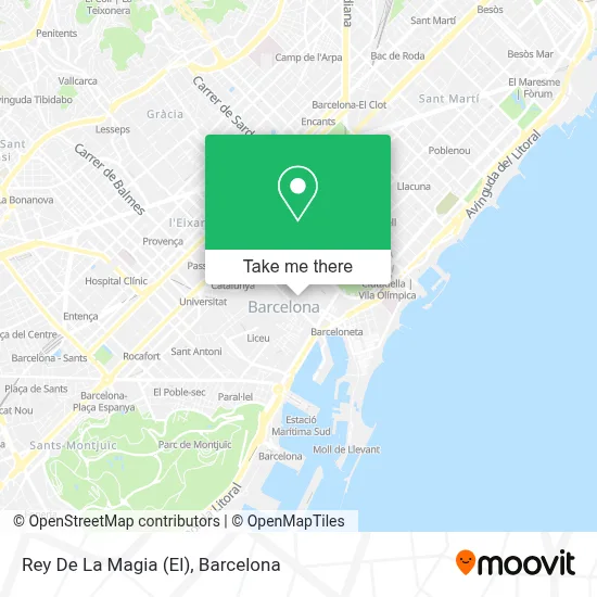 Rey De La Magia (El) map