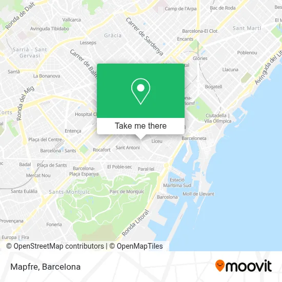 Mapfre map