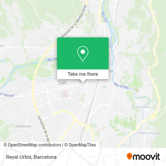 Reyal Urbis map