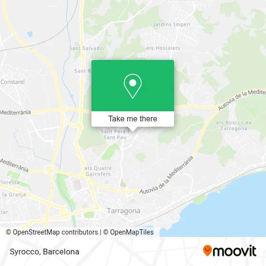 Syrocco map