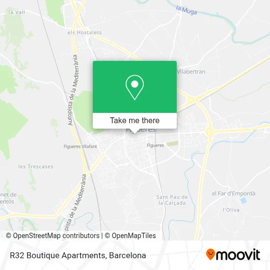 R32 Boutique Apartments map