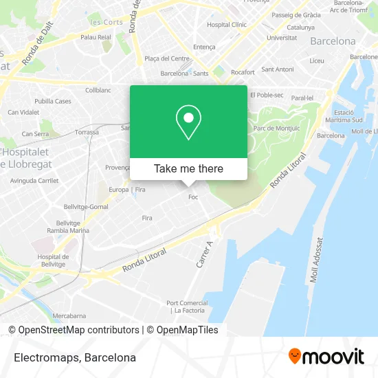Electromaps map