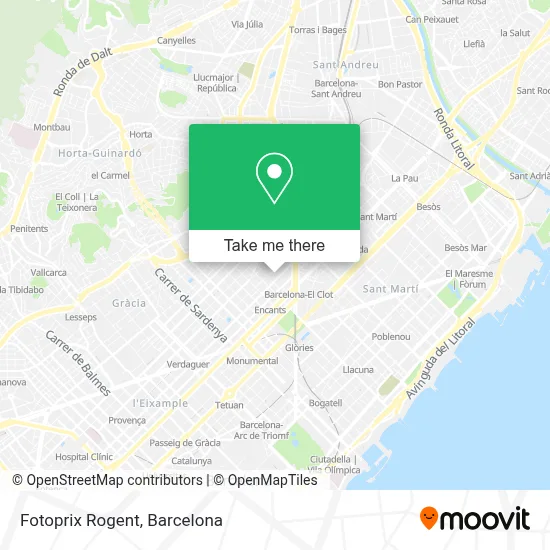 Fotoprix Rogent map