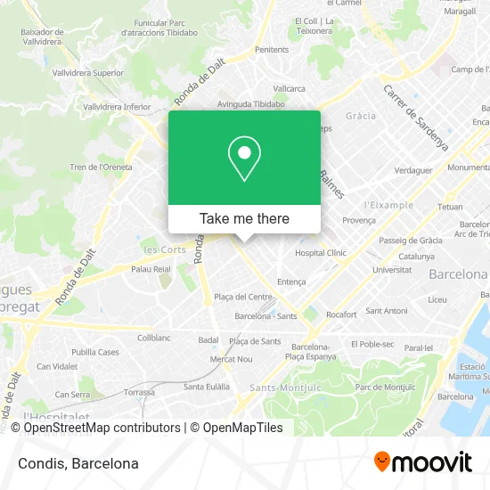 Condis map