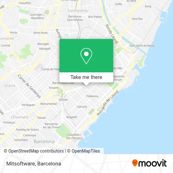 Mitsoftware map