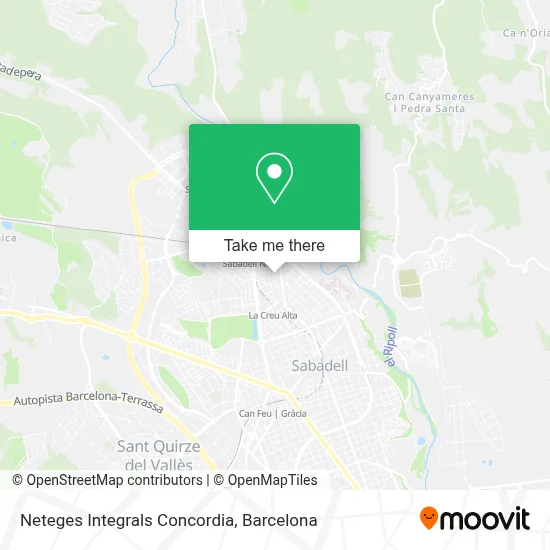Neteges Integrals Concordia map