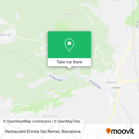 Restaurant Ermita Del Remei map
