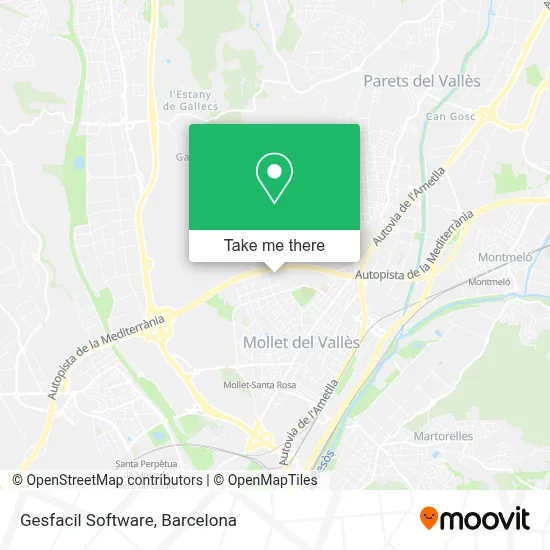 mapa Gesfacil Software