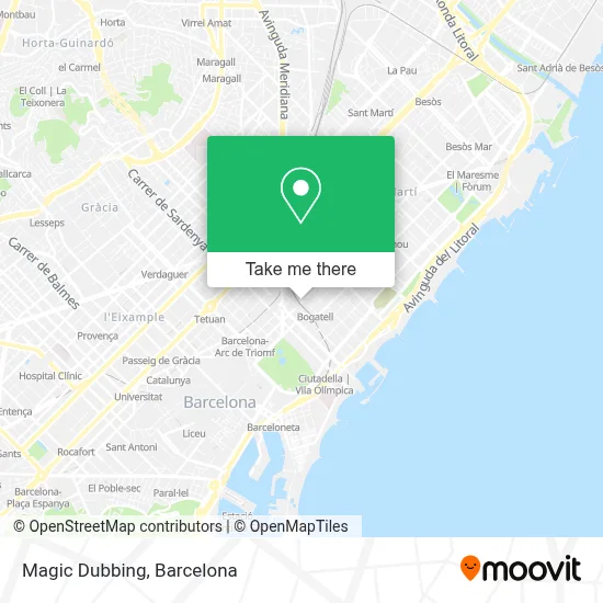 Magic Dubbing map