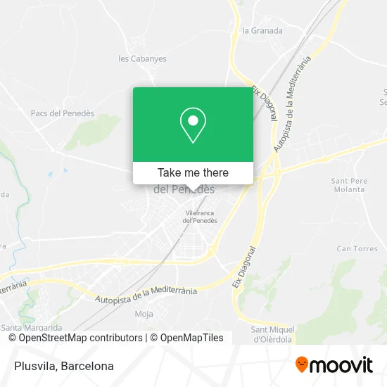 Plusvila map