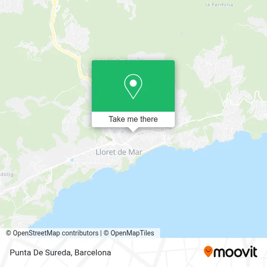 Punta De Sureda map