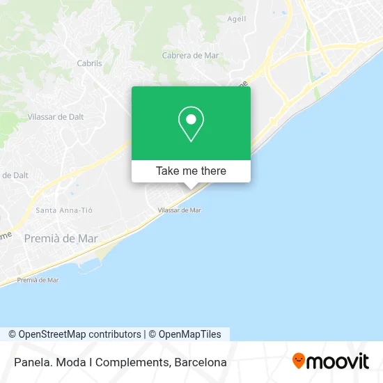 Panela. Moda I Complements map