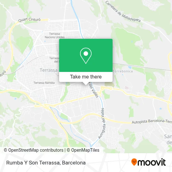 Rumba Y Son Terrassa map