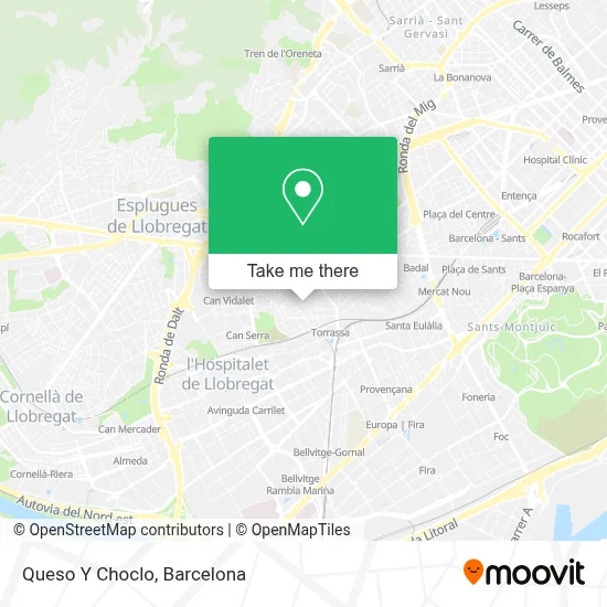 Queso Y Choclo map