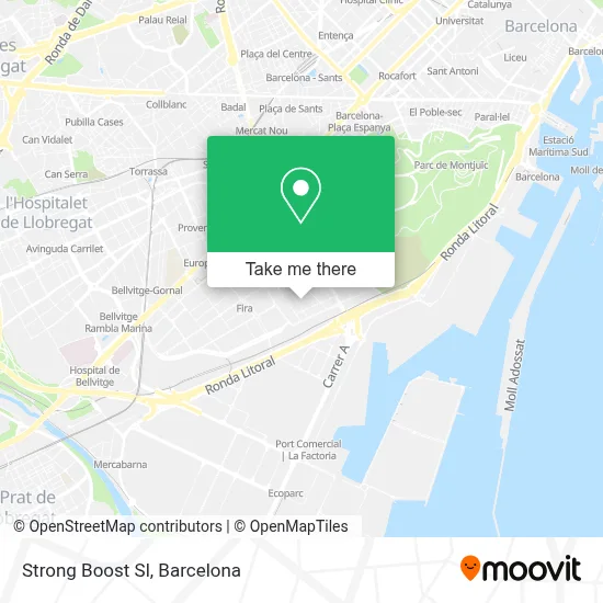 Strong Boost Sl map
