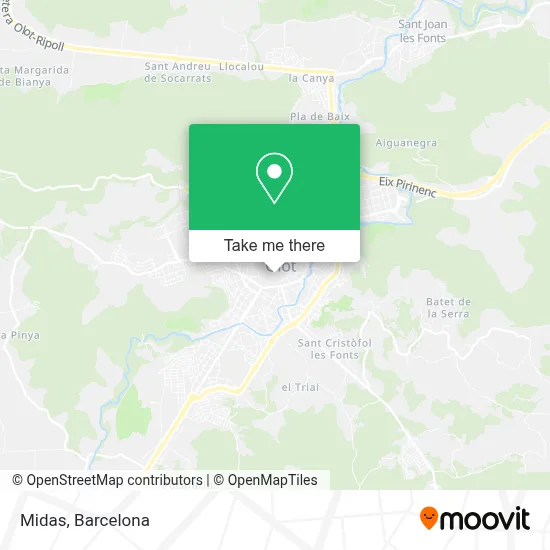 Midas map