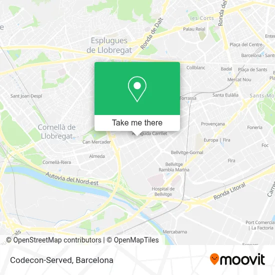 Codecon-Served map