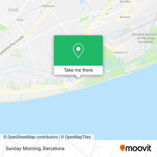 Sunday Morning map