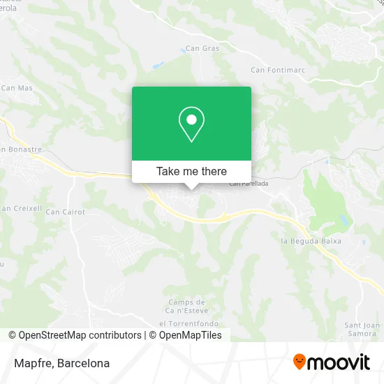 Mapfre map