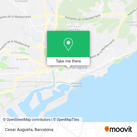 mapa Cesar Augusta
