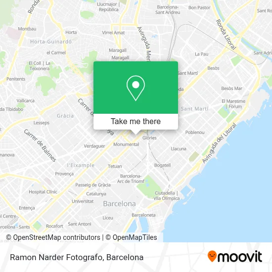 Ramon Narder Fotografo map